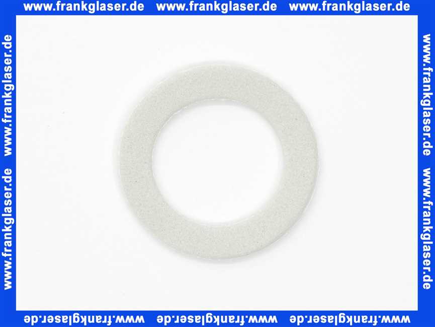 Schaumstoffdichtung weiß passend zu 11/4 Zoll Ablaufkelch der Waschtisch oder Bidetbatterie