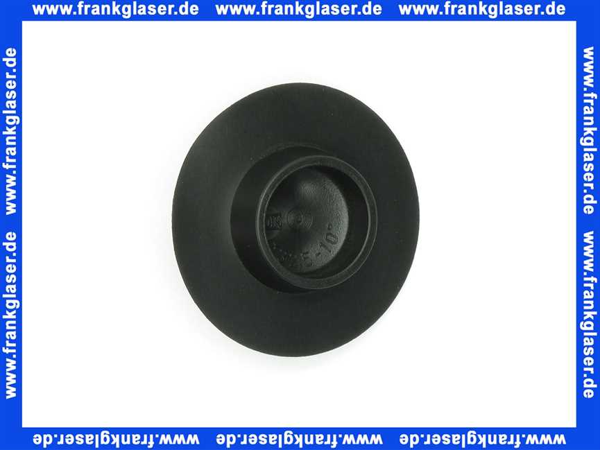 ASW 102065 Stedo® Universal-Ventilstopfen PVC schwarz 32,5 mm