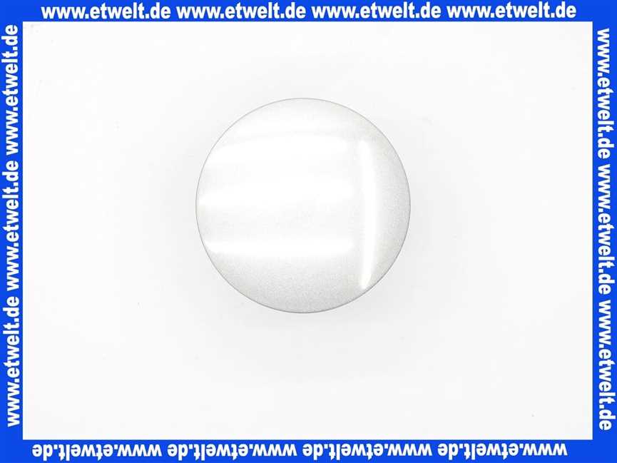 Excenterstopfen MS edelmatt Universal 11/4 Zoll mit 64mm Durchmesser Abdeckplatte edelmatt 102485