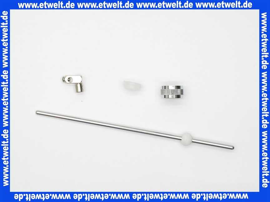 Ersatzteilset 5-teilig für Excentergarnituren 103521