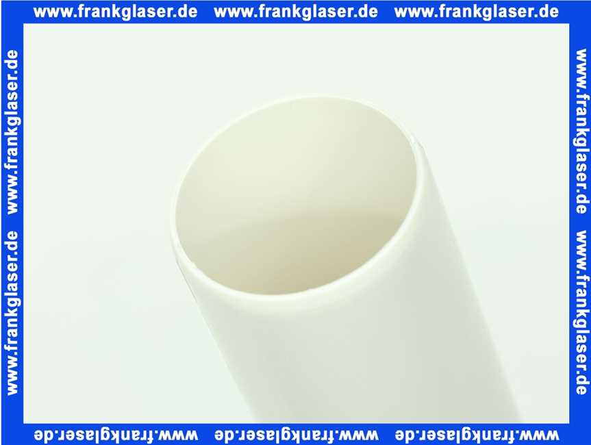 Spülbogen Kunststoff weiss für tiefhängende Spülkasten D=55x44mm Höhe 390/Länge 350 mm ASW 105912