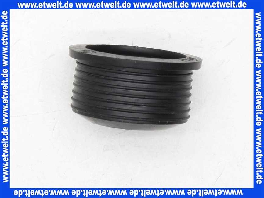 Stedo® HT-Nippel 1 1/4 , D = 40, DN 30/40 für KA und HT-Rohr 130004