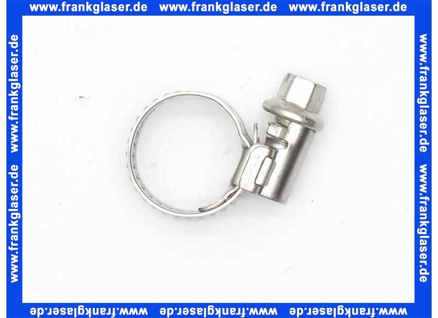 Schlauchschellen W4 Edelstahl Band 9 mm 170016