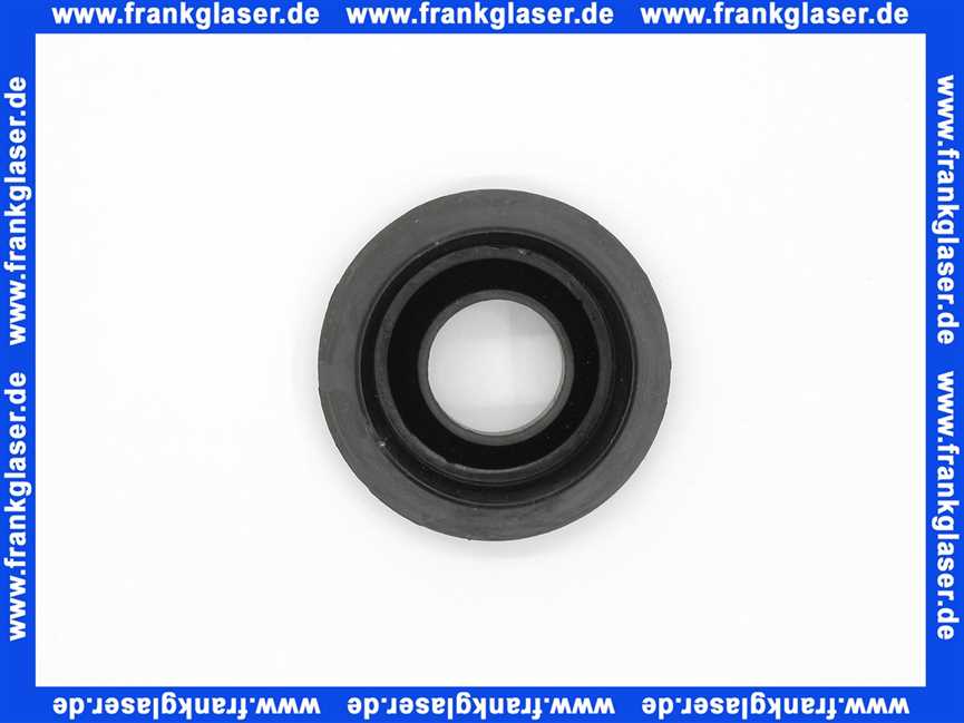 Mület® Trumpf® Stedo® WC-Verbinder für WC D=55mm für Druckspülrohr 28-32mm schwarz ASW 170048