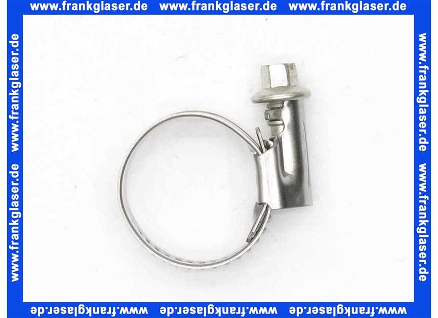 Schlauchschellen W4 Edelstahl Band 12 mm 172500