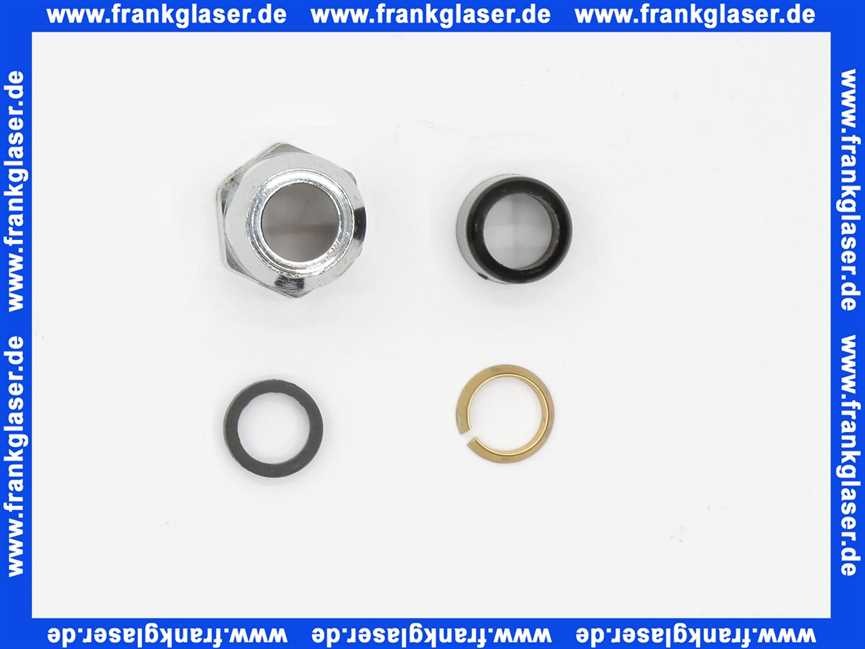 Konische Quetschverschraubung 3/8 - 10 mm mit Längenausgleich MS vc 452210