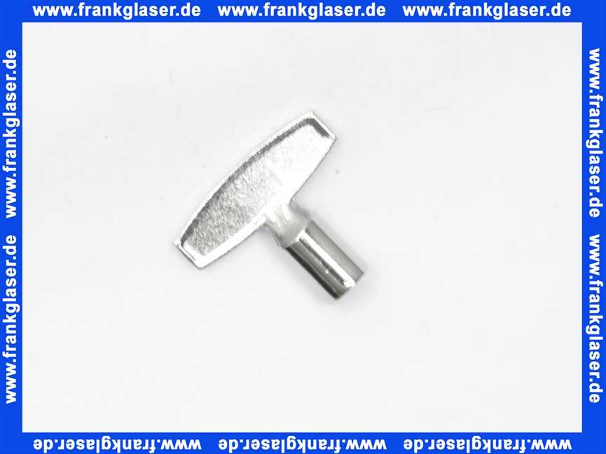 Steckschlüssel lose, passend zu UP-Ventilen mit Schlüsseloberteil 556700