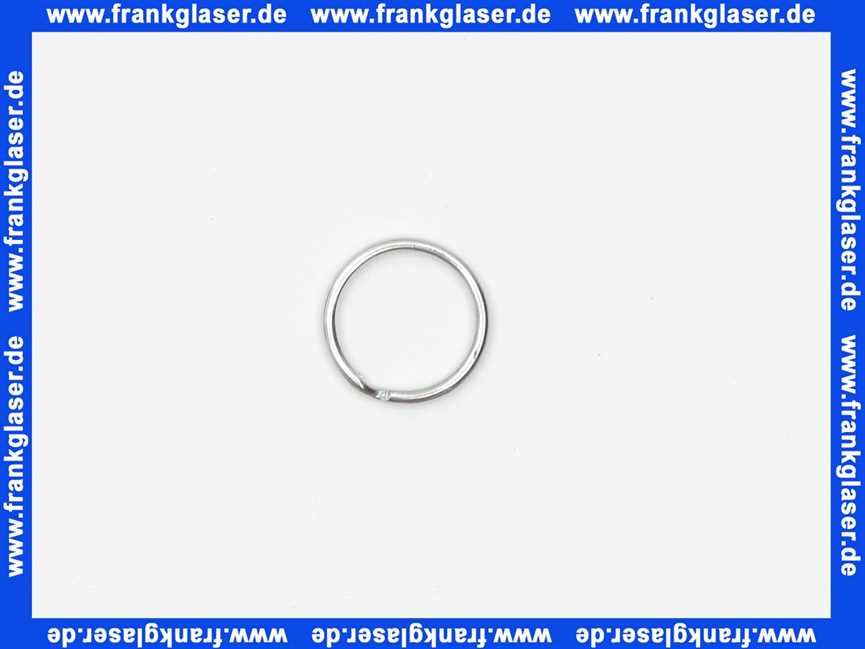 Splentringe Messing verchromt 16 mm 616616