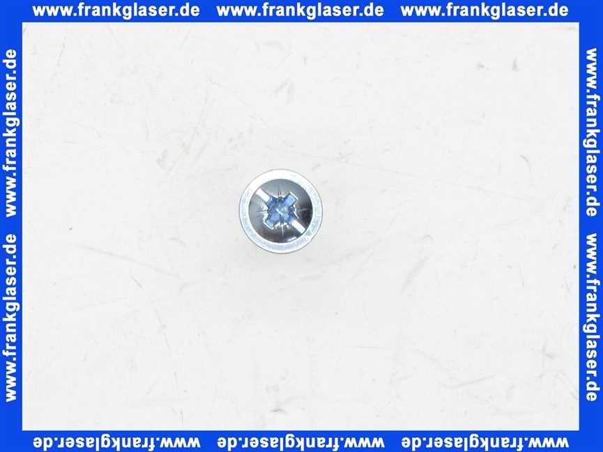 Möbel Griffschraube mit Kombischlitz Stahl verzinkt M4 x 35 1 Stück