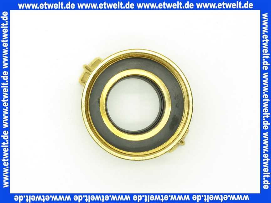 Schlauchkupplung Gewindestück G1 1/4 Zoll Innengewinde mit Flachdichtung Messing schwarze NBR Formdichtung Schnellkupplung Klauenkupplung