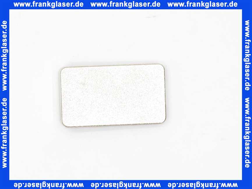 Salice Klebe Montageplatte für Spiegeltüren (ohne Kleber)