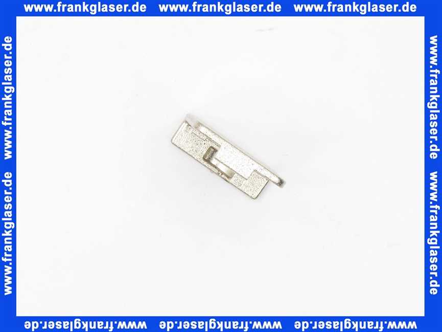 Salice Klebe Montageplatte für Spiegeltüren (ohne Kleber)