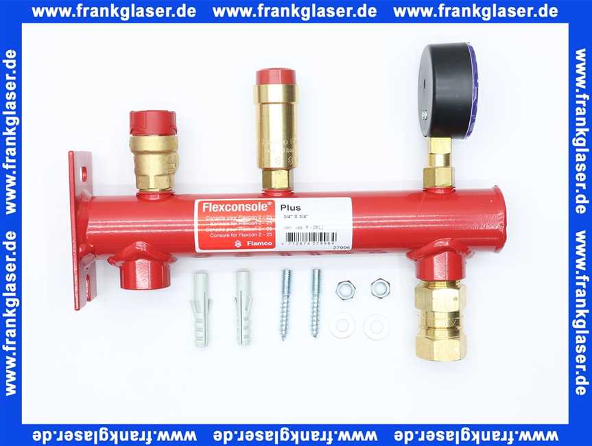 Flamco Ausdehnungsgefäßkonsole Plus Flexconsole Rp3/4 x Rp3/4 27996