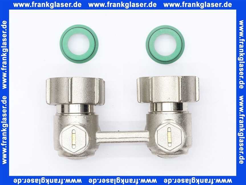 Flamco Hahnblock EXCLUSIV Eck E2/50 G3/4i x G3/4a MS vern. m. Konus F10016