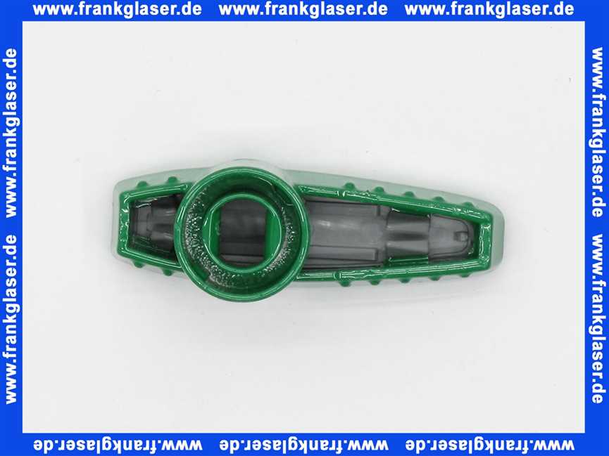 Flamco Flügelgriff f. KFE-Kugelhahn DN15 Zinkdruckguss grün F10174