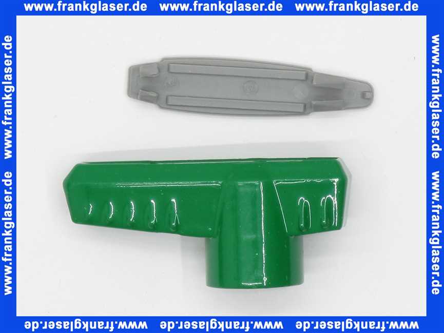 Flamco Flügelgriff f. KFE-Kugelhahn DN15 Zinkdruckguss grün F10174
