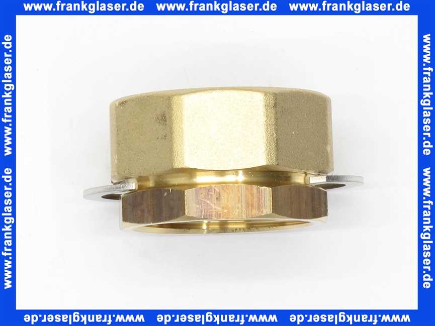 Flamco Verschraubungsset,flachdichtend für Wellrohr DN 32,1 1/4 IG M46111