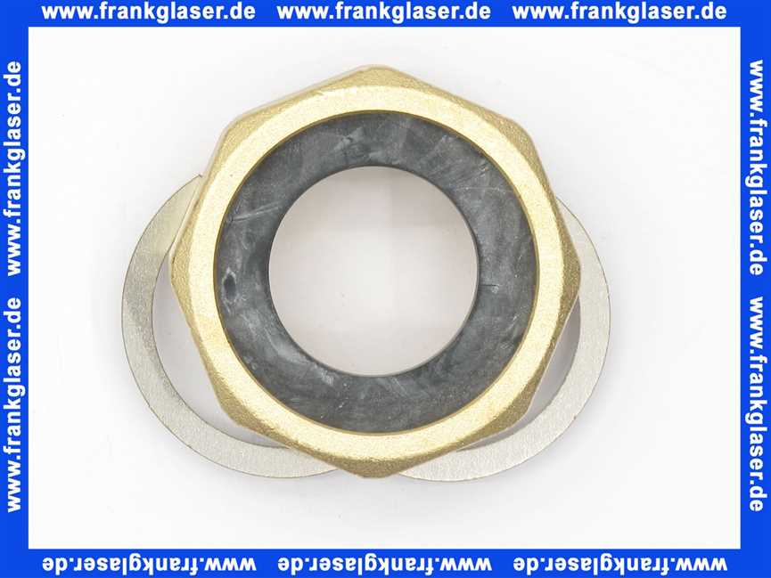 Flamco Verschraubungsset,flachdichtend für Wellrohr DN 32,1 1/4 IG M46111