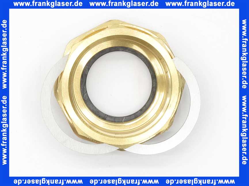 Flamco Verschraubungsset,flachdichtend für Wellrohr DN 32,1 1/4 IG M46111