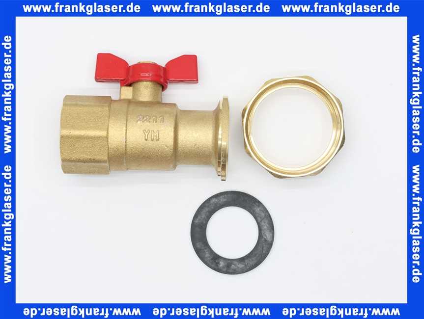 Flamco Kugelhahn 1 Flansch x 1 IG M61810