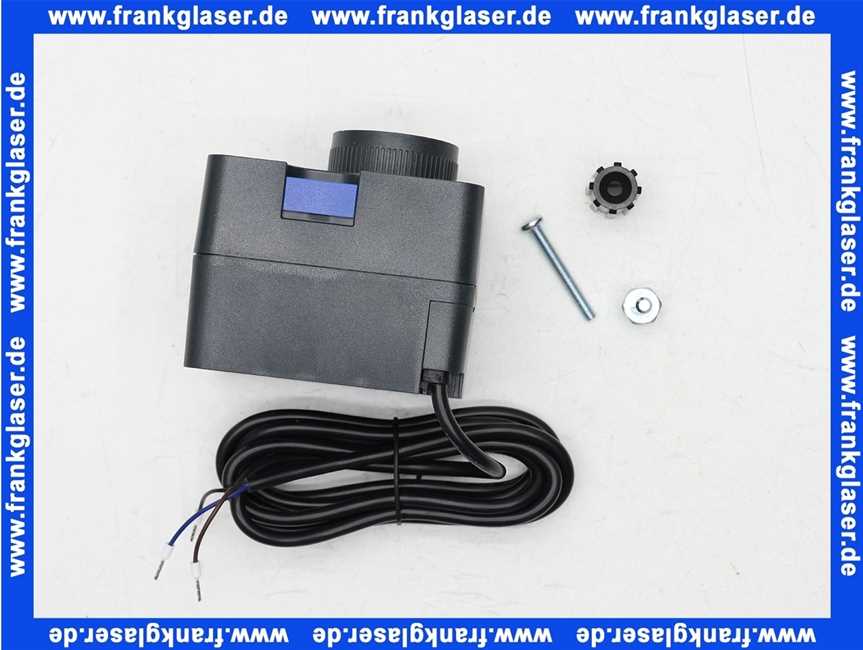 Flamco Stellmotor 140s, 90G, 6 Nm, 230V, grau, 2 m Kabel M66341