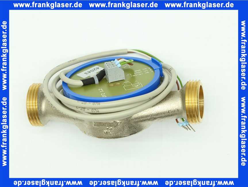 Flamco Messkapsel kpl. Baulänge 130 mm Adapterleiterplatte mit Hallsensor ME-10576.3