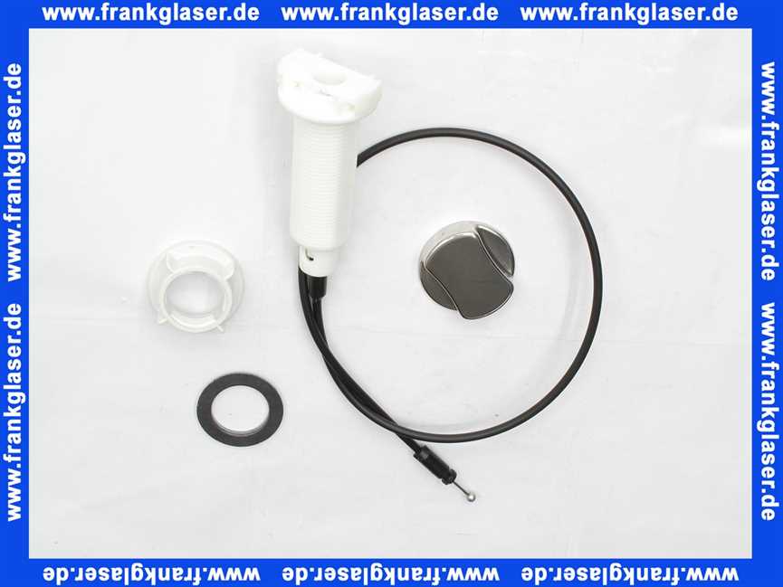 133.0005.632 Franke Bowdenzug für Spülenablauf Excentergarnitur