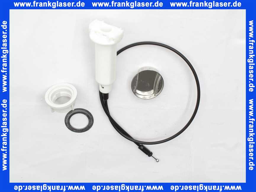 133.0005.632 Franke Bowdenzug für Spülenablauf Excentergarnitur