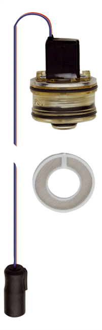 KWC Aquarotter Magnetventilkartusche DN7, mit wasserdichtem Stecker und Sieb, für Thermostatbatterien mit Funktionsblock, 24 VDC 2000100431