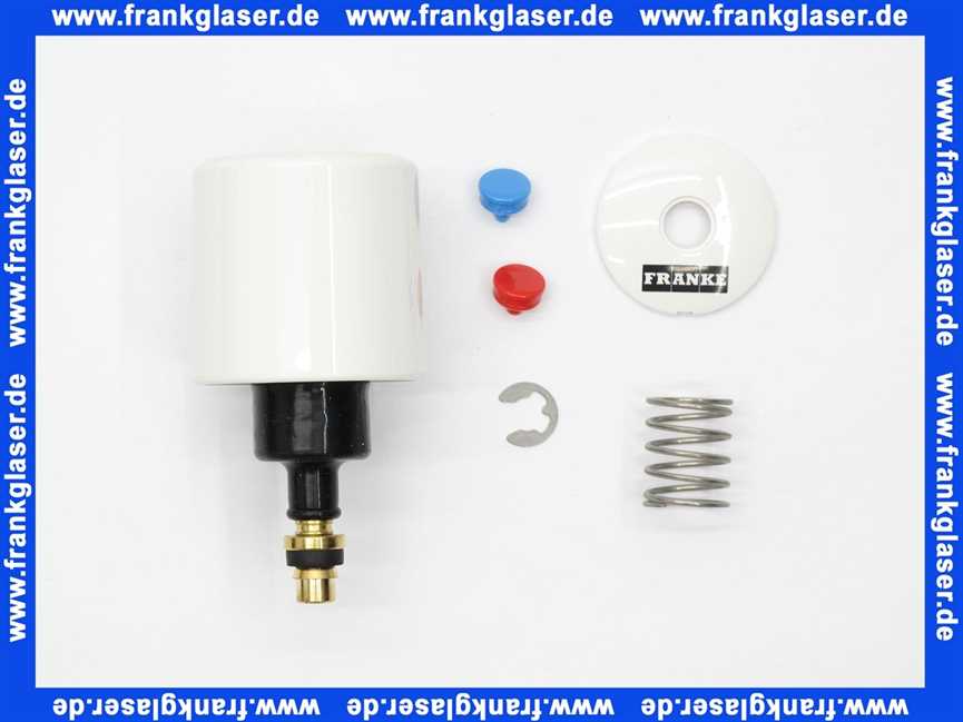 2000104353 KWC Aquarotter Oberteil DN 15 für Duschventile Selbstschlussventil, Druckkappe Kunststoff weiß