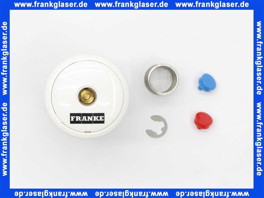 2000104353 KWC Aquarotter Oberteil DN 15 für Duschventile Selbstschlussventil, Druckkappe Kunststoff weiß