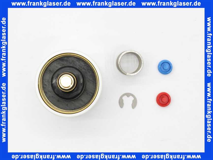 2000104353 KWC Aquarotter Oberteil DN 15 für Duschventile Selbstschlussventil, Druckkappe Kunststoff weiß