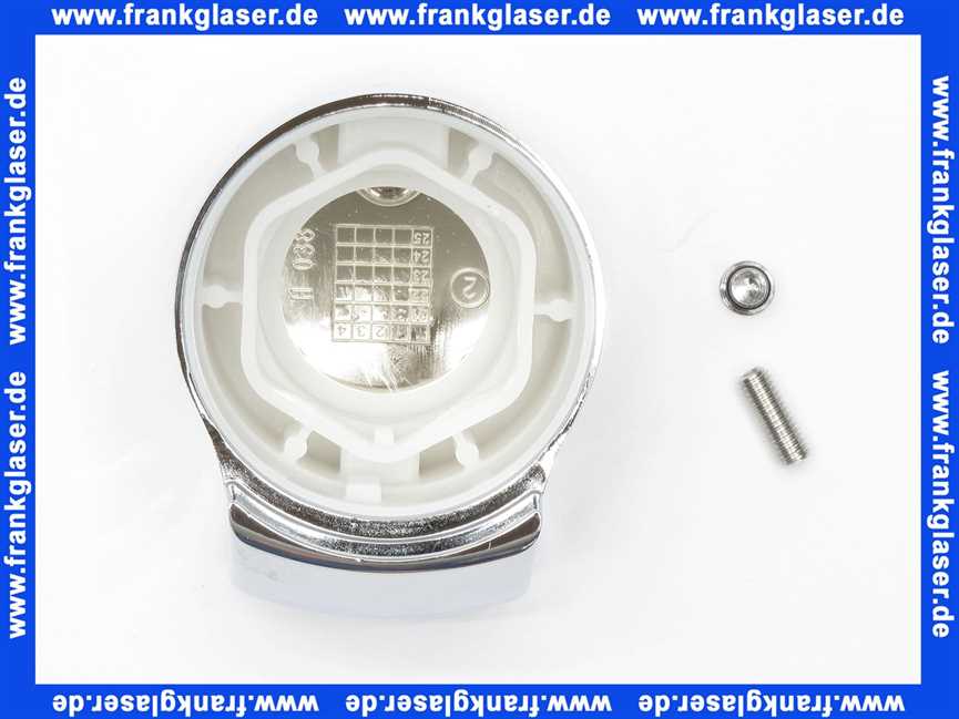 2000104775 KWC Aquarotter Griff chrom Druckkappe Kappe