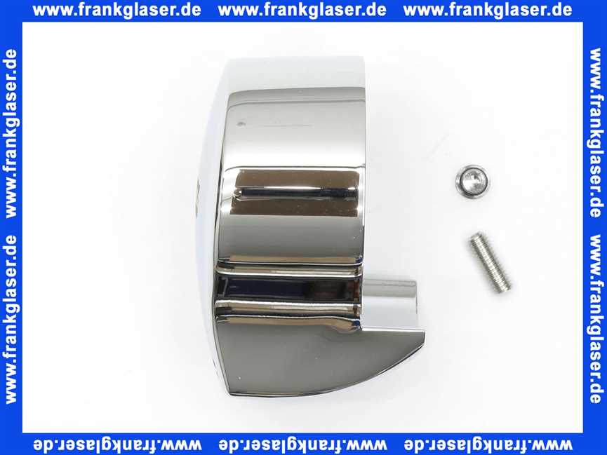 2000104775 KWC Aquarotter Griff chrom Druckkappe Kappe