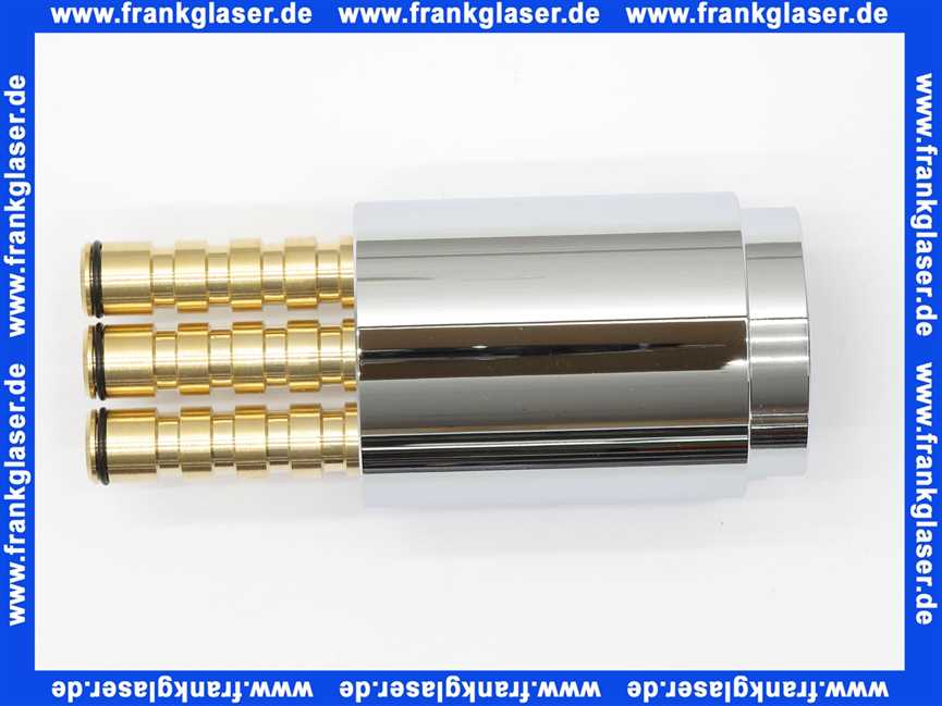 2000104886 KWC Aquarotter Gehäuse verchromt mit Führungsbuchsen