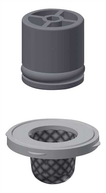 2000105106 KWC Aquarotter Ersatzteilset, mit zwei Rückflussverhinderern DN6 und Siebdichtungen