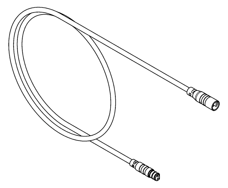 KWC Aquarotter Verlängerungskabel, F5, 2-polig, 5 m 2030043814