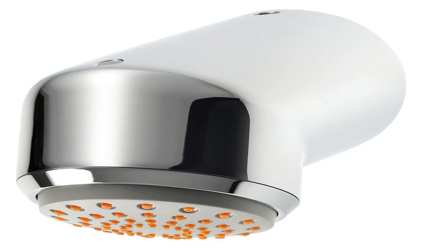 KWC Aquarotter Duschkopf, AQUAJET-Comfort, für Duschpaneel, Strahlboden verstellbar verchromt 2030054254