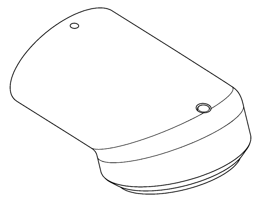 KWC Aquarotter Duschkopf, AQUAJET-Comfort, für Duschpaneel, Strahlboden verstellbar verchromt 2030054254
