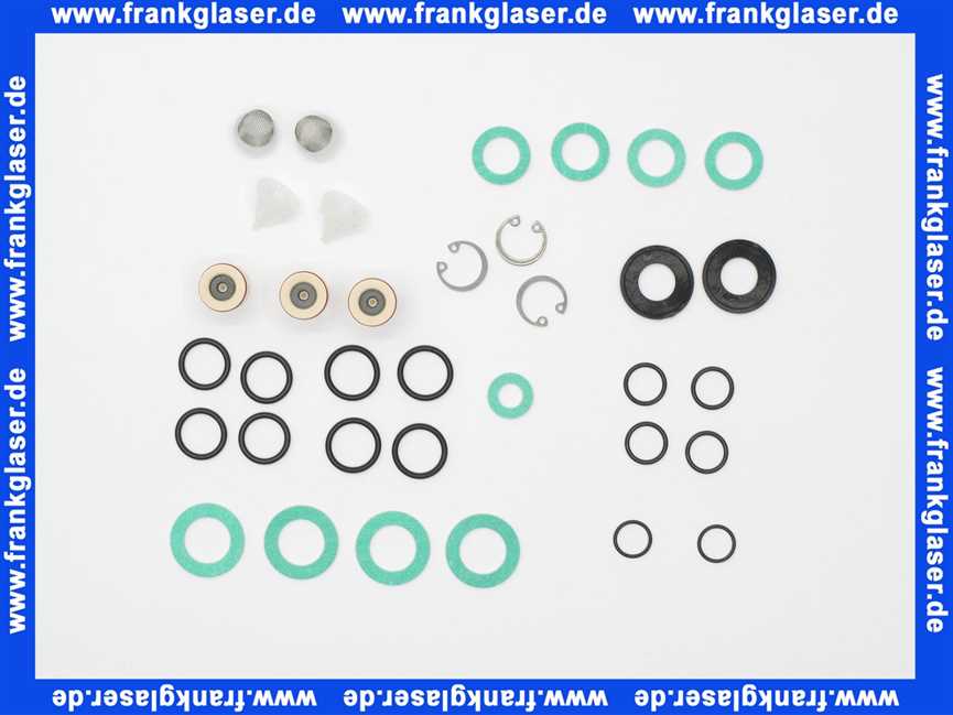8150002003 KWC Aquarotter Ersatzteil Set Sicherungsringe, Dichtungen, Rückflußverhinderer, Schmutzsiebe, Oringe usw.