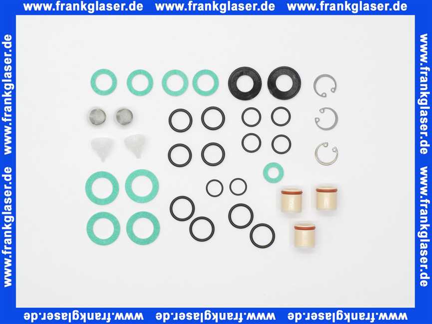8150002003 KWC Aquarotter Ersatzteil Set Sicherungsringe, Dichtungen, Rückflußverhinderer, Schmutzsiebe, Oringe usw.