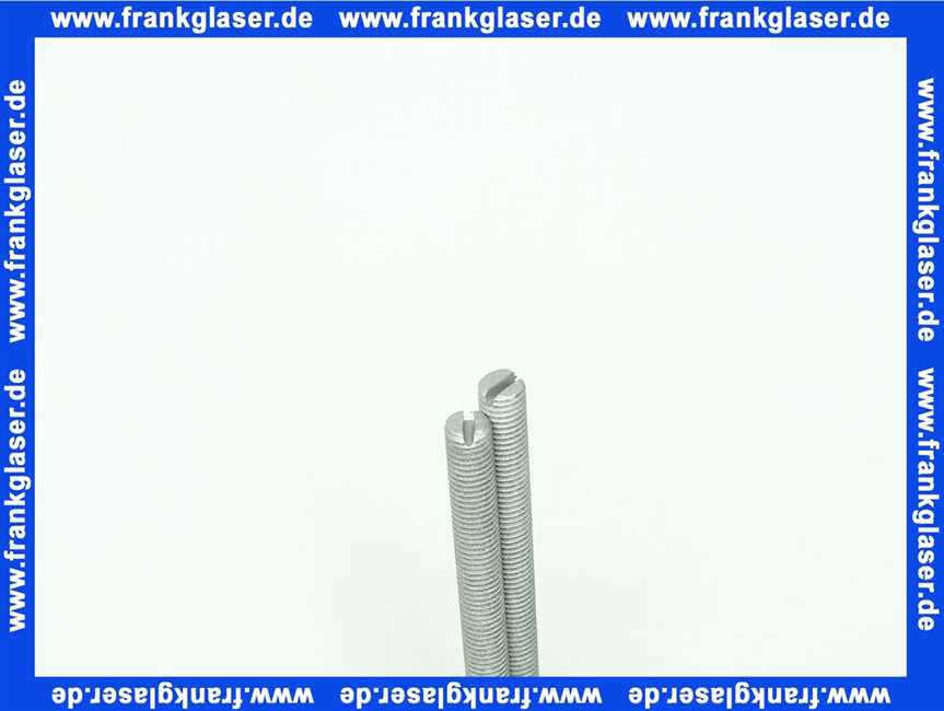 327400 Friatec Gewindestange mit Schlitz M12x230 mm 2 Stück zur Montage Wand WC Körper