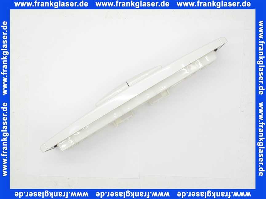 332001 Friatec WC Betätigungsplatte FRIABLOC Modell F 200 2-Menge,Betätigung von oben,weiß-alpin,Glanzf.