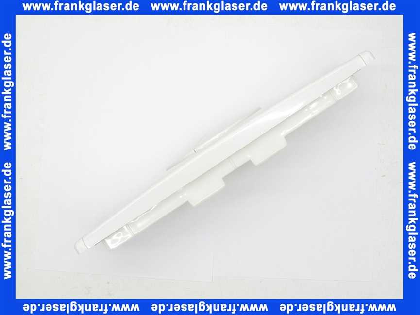 332001 Friatec WC Betätigungsplatte FRIABLOC Modell F 200 2-Menge,Betätigung von oben,weiß-alpin,Glanzf.