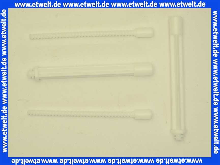 339100 Friatec Verlängerungsset für große WC-Betätigungsplatte Drückerplatte zur Betätigung von oben