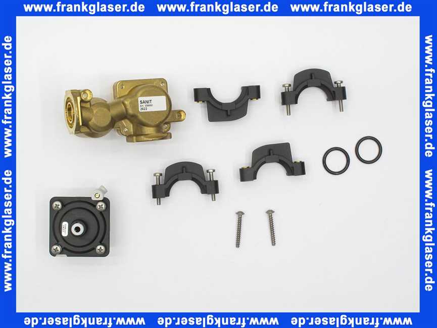 339660 Friatec Austauschset für Urinal Druckspüler Handauslösung