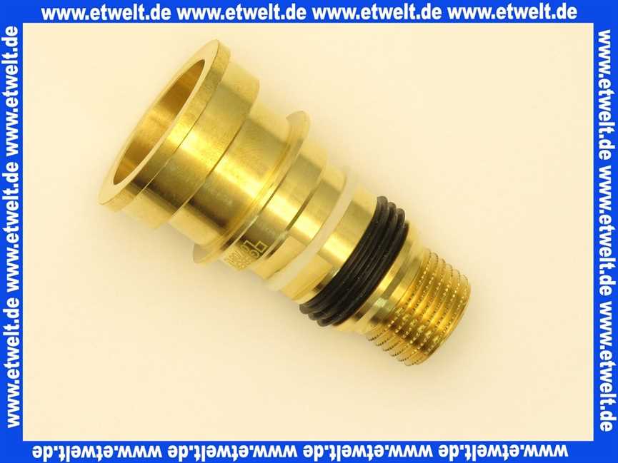 119707001 Geberit Adapter R1/2 Messing