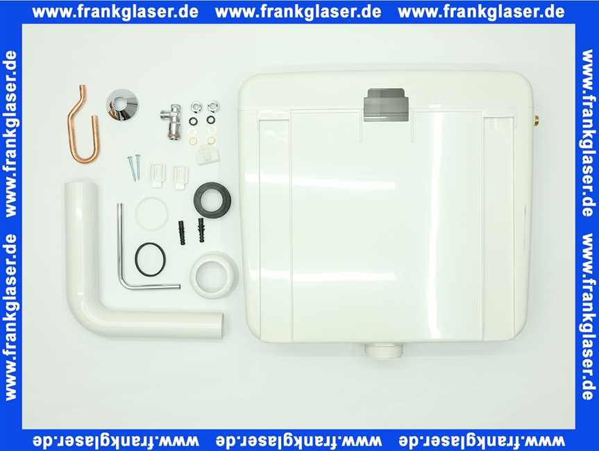 127000 AP Spülkasten Geberit weiß 6-9l mit Spül-Stopp-Steuerung