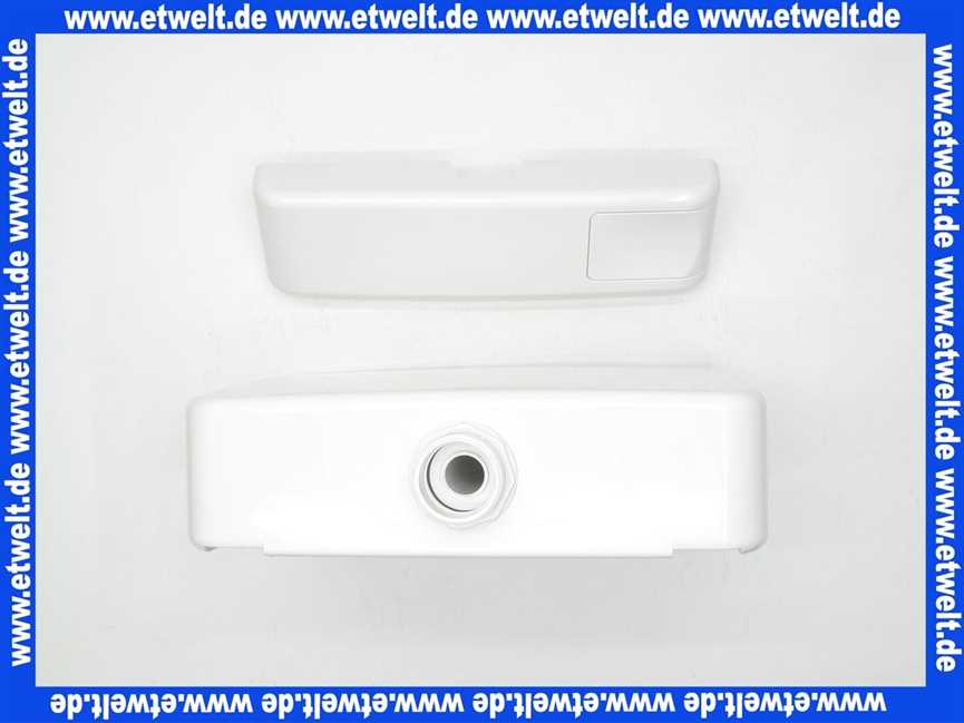 127005 AP Spülkasten Geberit weiß 6-9l halbhochhängend für Druckspüleraustausch