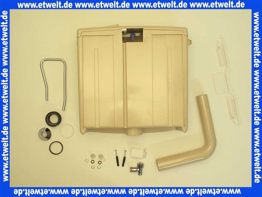 140000101 Geberit Aufputzspülkasten AP140 Spül-Stopp-Sp tiefh. WA li/mi/re, bahamabeige